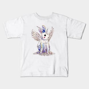 Pegasus Alicorn Bunny Kids T-Shirt